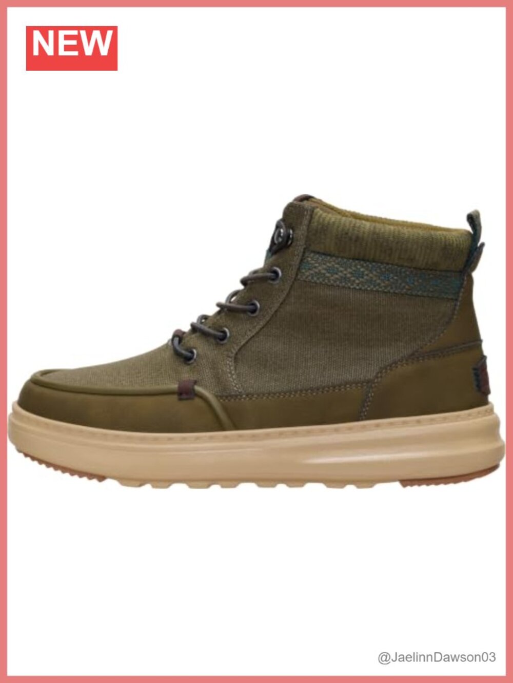 Women's Water Repellent Waxed Canvas Ankle Hiking Boots Lace Up Comfortable